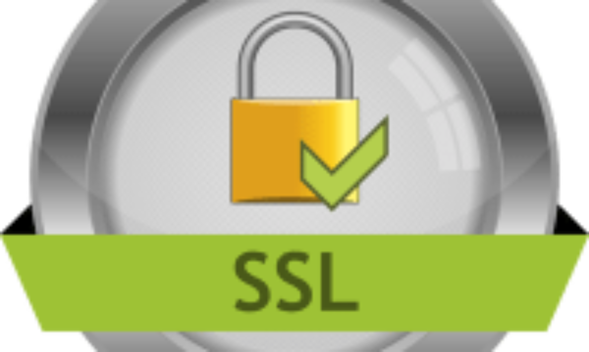 A lock, green check mark, and SSL symbol