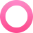 small pink circle graphic