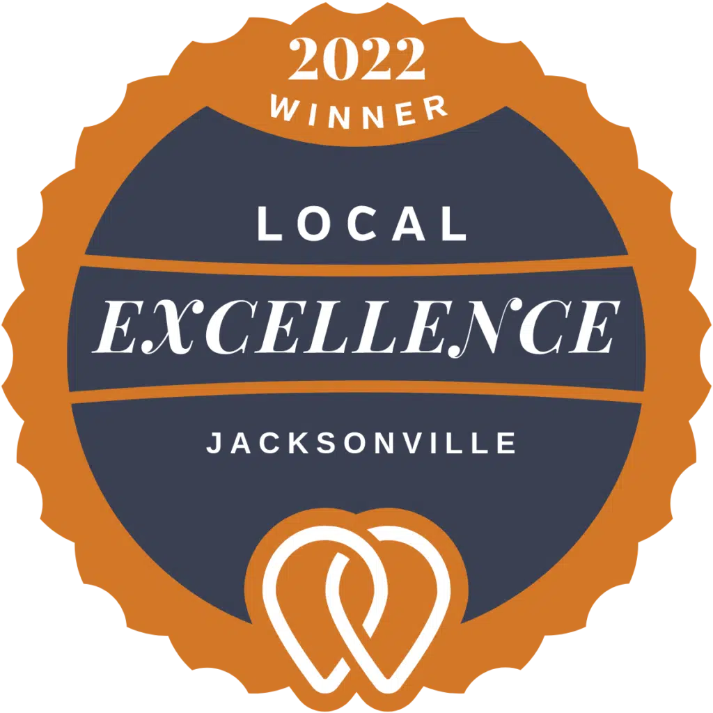 UpCity Local Excellence Winner 2022 Jacksonville Florida